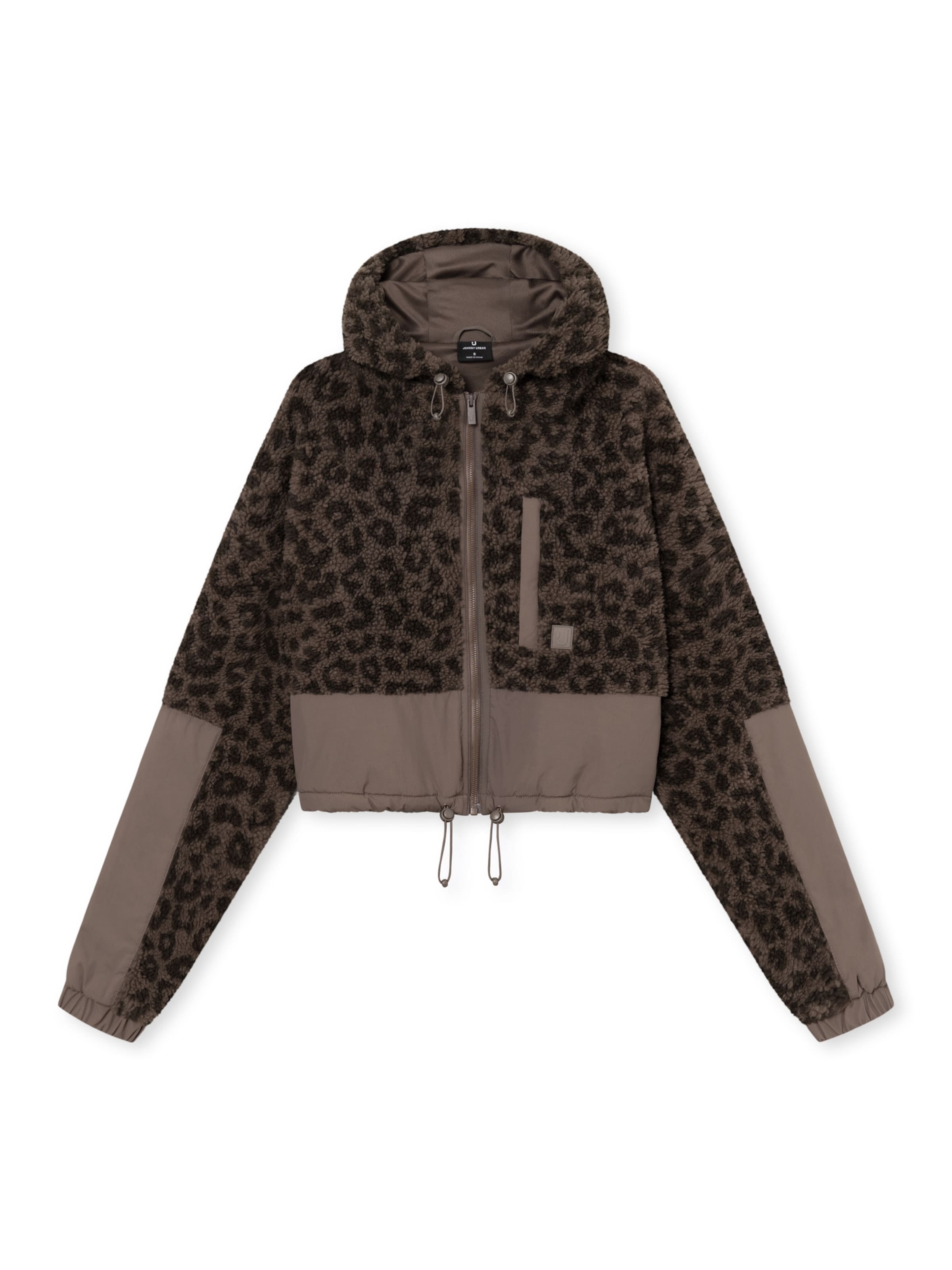 Johnny Urban - Chaqueta polar 'Carey' en marrón: frente
