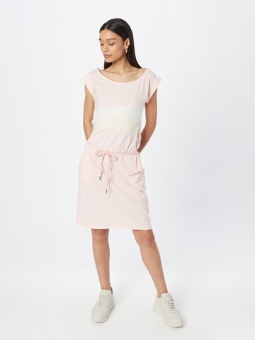 Robe 'TARAYA' Ragwear en rose : devant