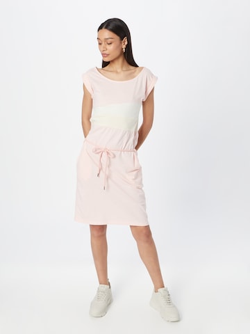 Robe 'TARAYA' Ragwear en rose : devant