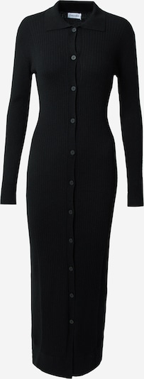 Calvin Klein Pletena obleka | črna barva, Prikaz izdelka