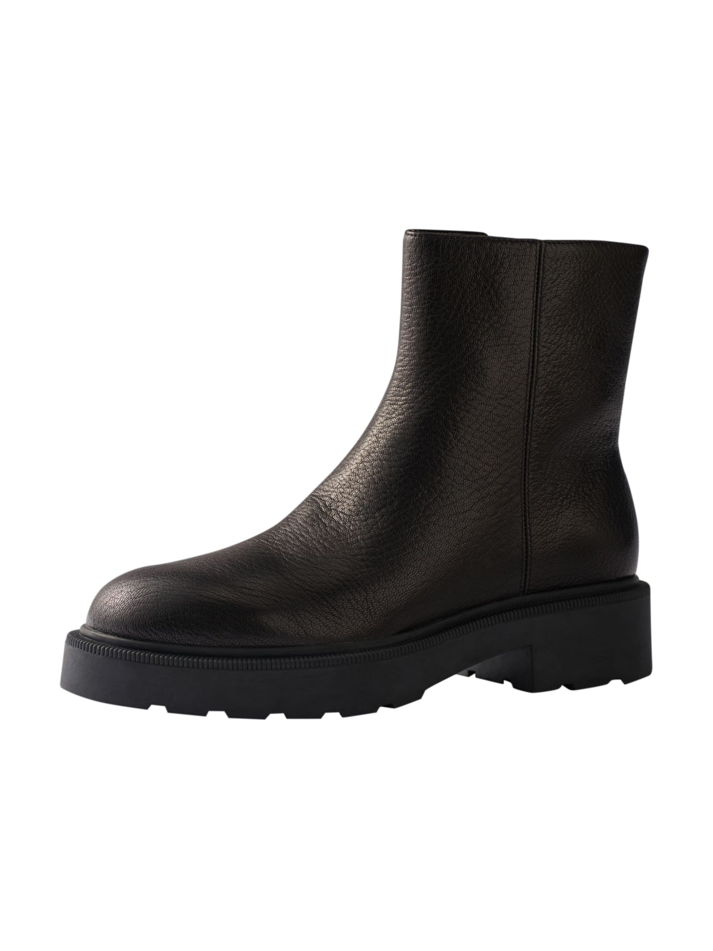 Ankle boots 'Premium' di The Set in nero: frontale