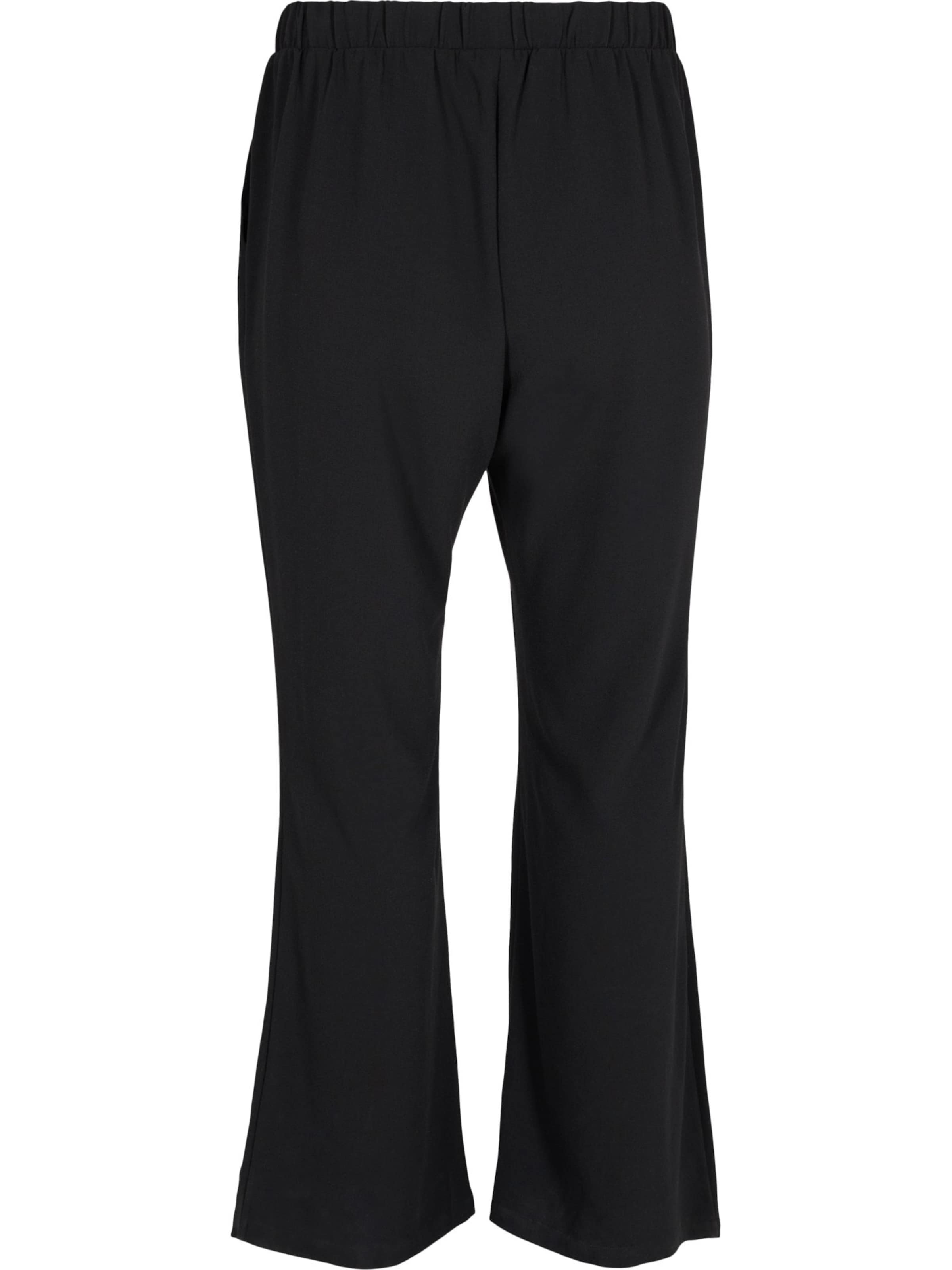 Zizzi - Bootcut Pantalón 'Mia' en negro