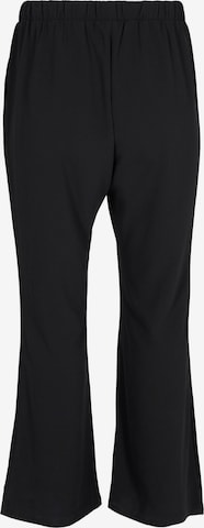 Zizzi Bootcut Broek 'Mia' in Zwart