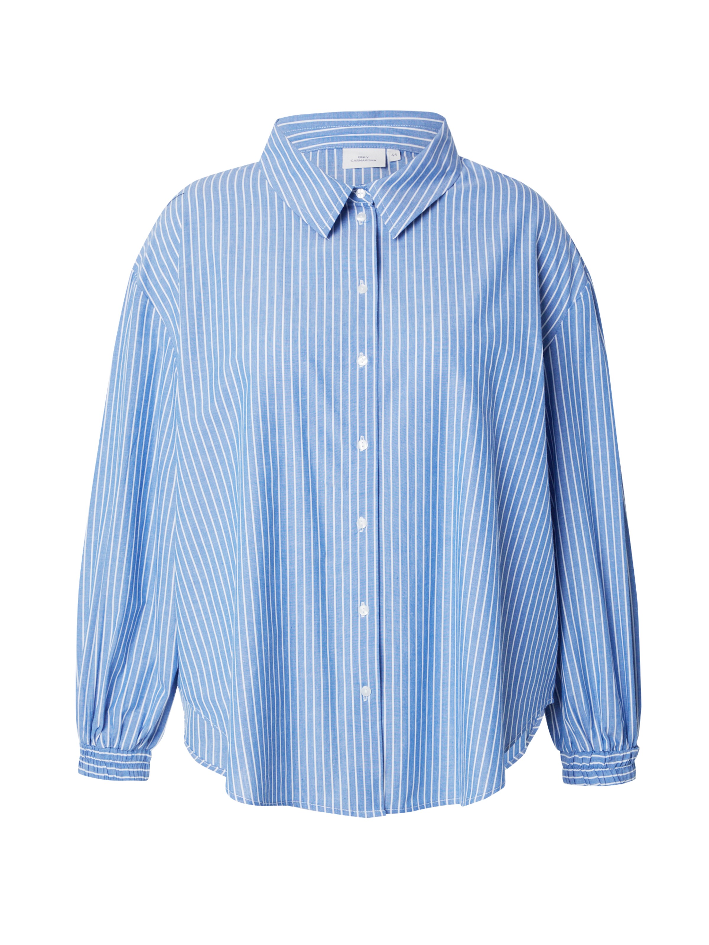 ONLY Carmakoma Blúzka 'Cararja' - Modrá: predná strana