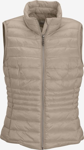 MADELEINE Bodywarmer in Beige: voorkant