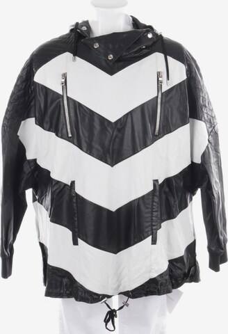 Balmain Lederjacke M in Schwarz: predná strana