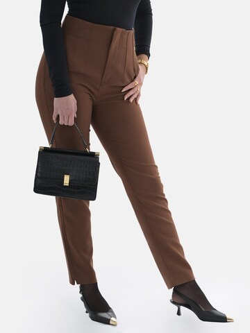 regular Pantaloni 'Leafletic Women’s Long Pant' di LEAFLETIC in marrone