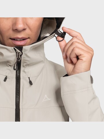 Veste outdoor ' Mountain Softshell Jk Style Blaueis WMS ' Schöffel en beige