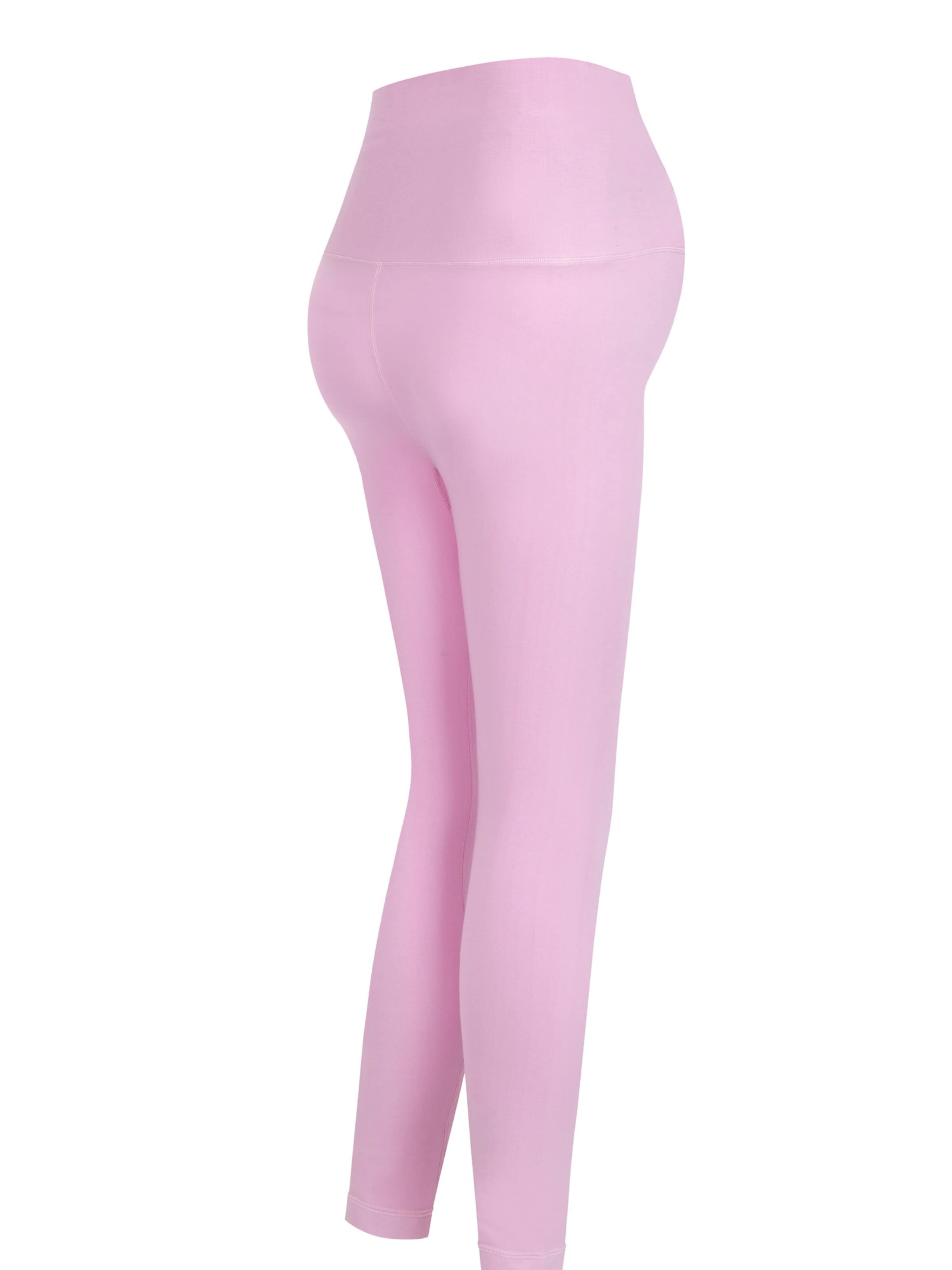 cfab Skinny Leggings 'Seamless Umstandsleggings mit hohem Bund' in Purple