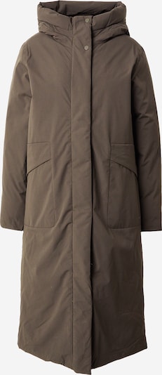 Žieminis paltas 'Naila' iš elvine, spalva – alyvuogių spalva, Prekių apžvalga