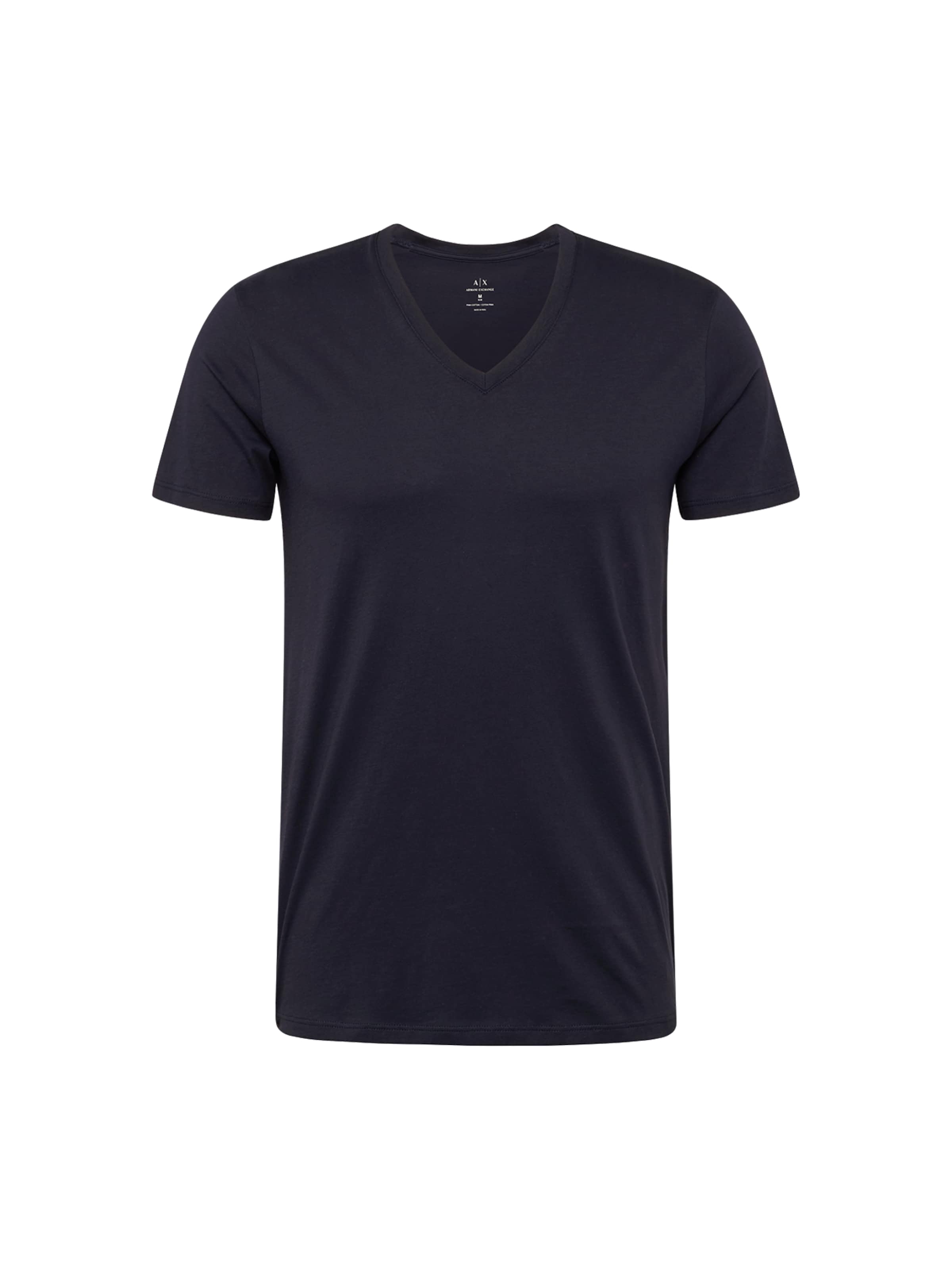 T-Shirt ARMANI EXCHANGE en bleu : devant