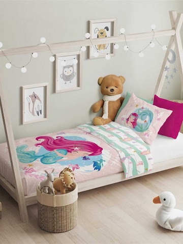 Faro Tekstylia Bettwäsche 'Kleine Meerjungfrau' in Pink