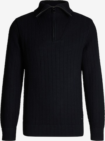 JOOP! Trui 'Jacobo' in Blauw: voorkant