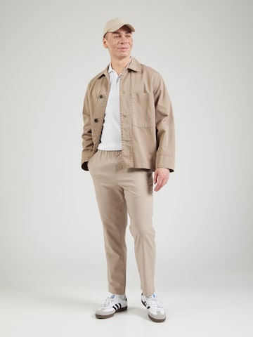 T-Shirt 'SLHDANTE' SELECTED en blanc