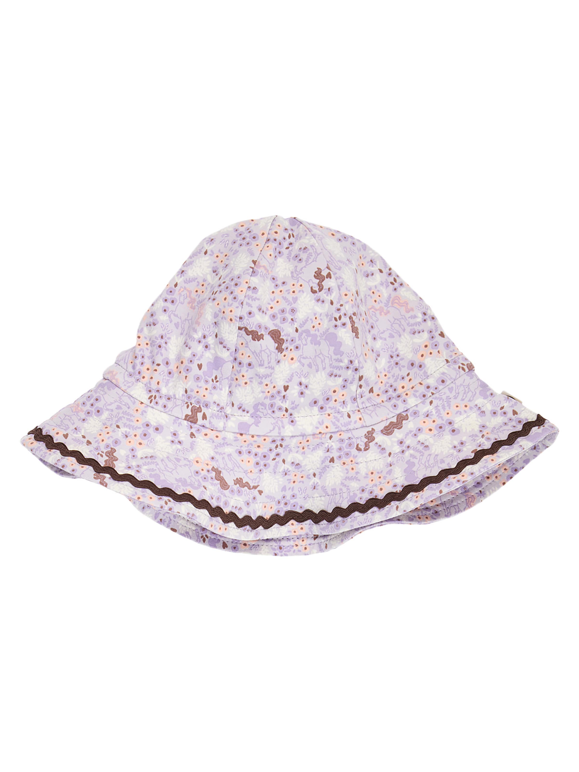 Chapeau Müsli by GREEN COTTON en violet : devant