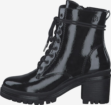 s.Oliver Schnürstiefelette in Schwarz