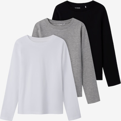 Marškinėliai iš TWO SOON, spalva – margai pilka / juoda / balta, Prekių apžvalga