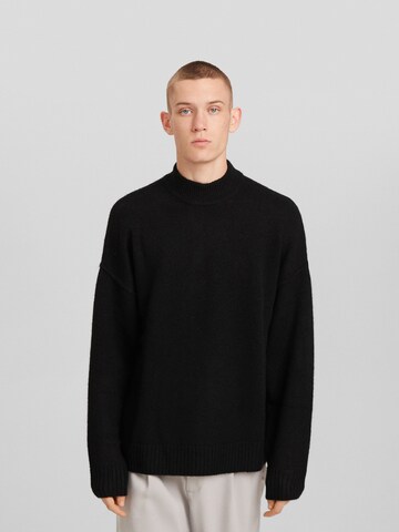 Bershka Pullover in Schwarz: Vorderseite