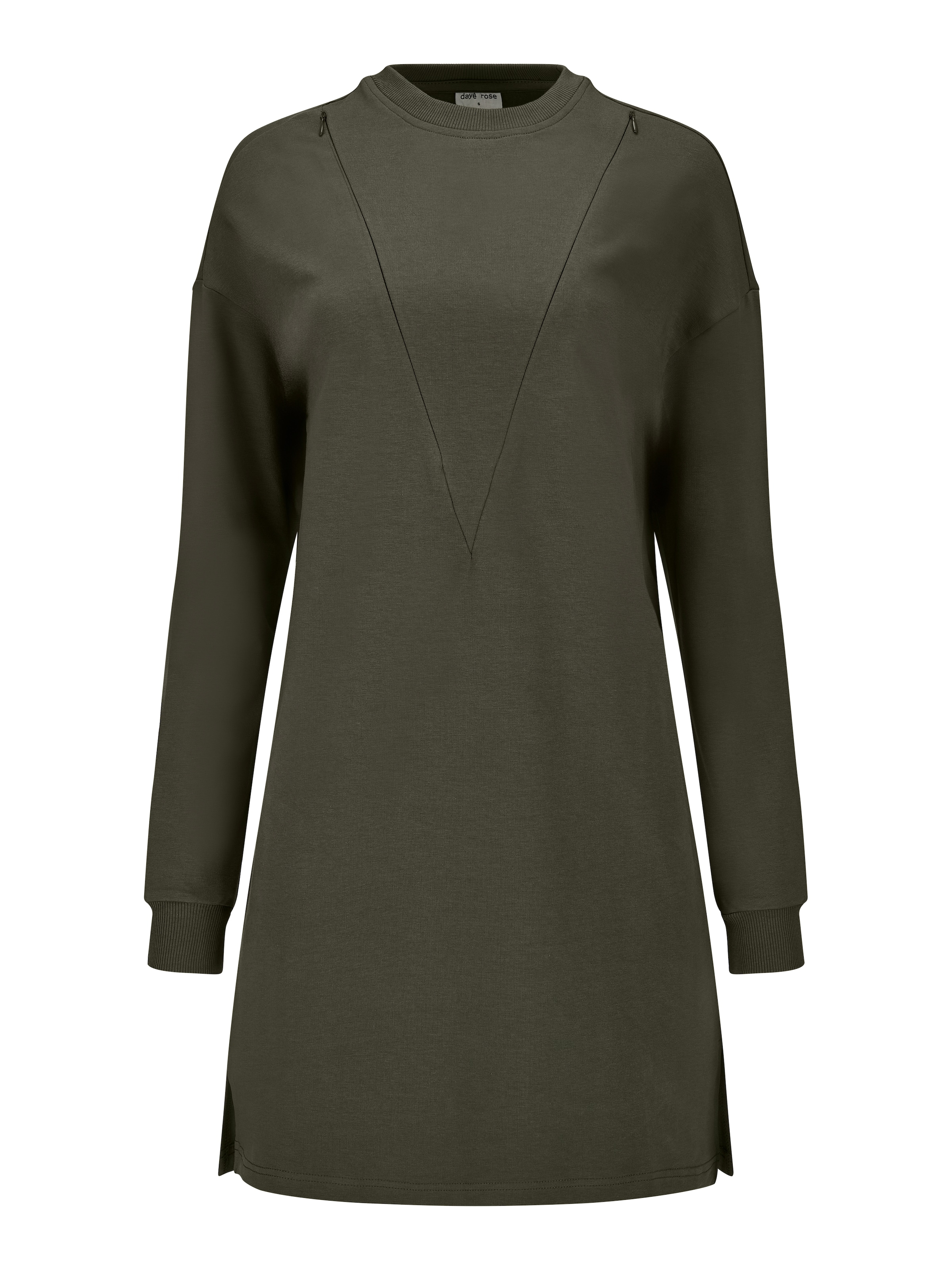 dayê rose Kleid 'Azalea'‌‌‌‌‌ in Grün: Vorderseite