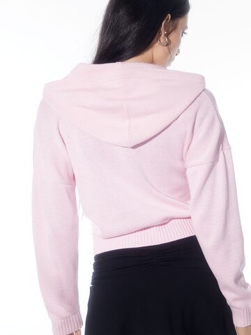 SHYX Sweat jacket 'Kitty' in Pink