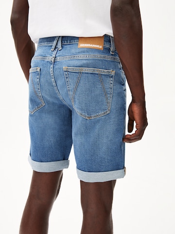 ARMEDANGELS Slimfit Jeans 'NAAILO HEMP' in Blauw