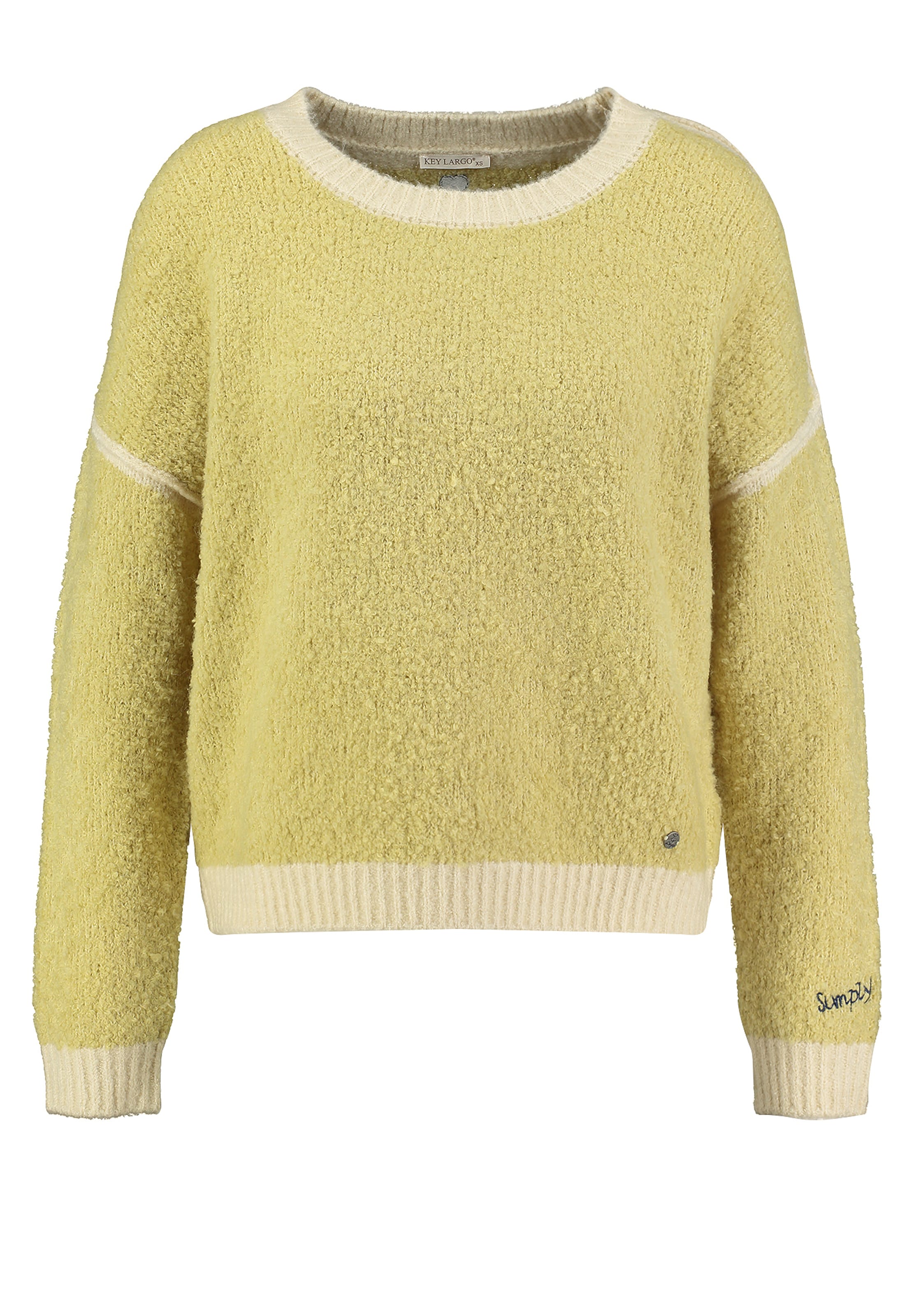 Pullover 'Mina' di Key Largo in giallo