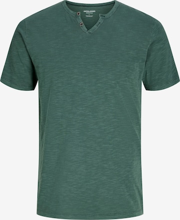 JACK & JONES Bluser & t-shirts 'JJESplit' i grøn: forside