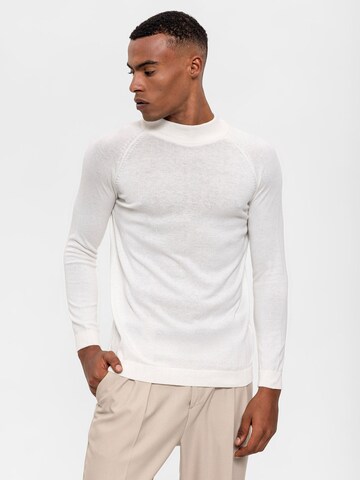 Pull-over Antioch en blanc