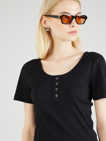 ONLY Shirt 'SIMPLE' in Zwart
