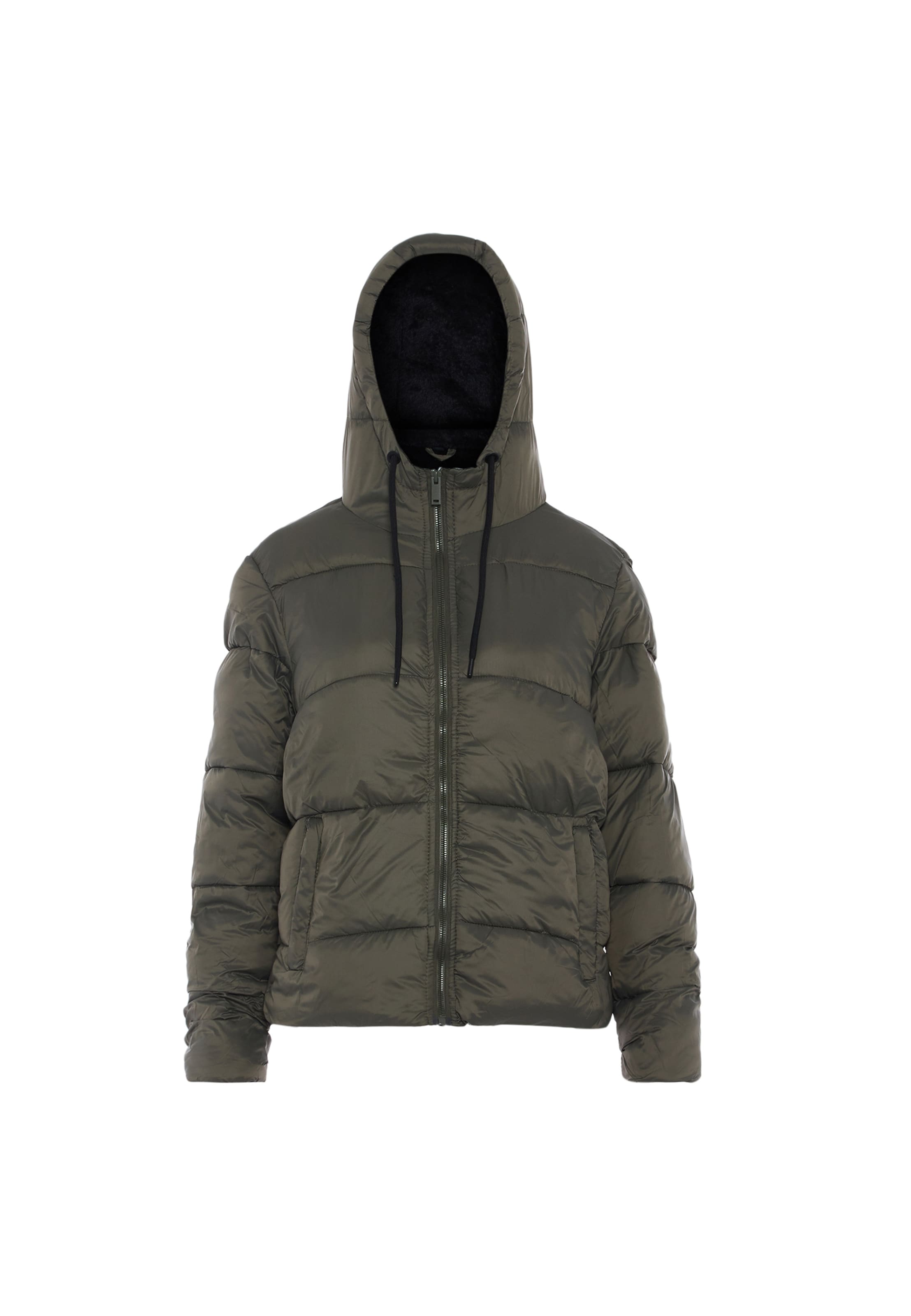 NALLY Winter jacket in Green: front
