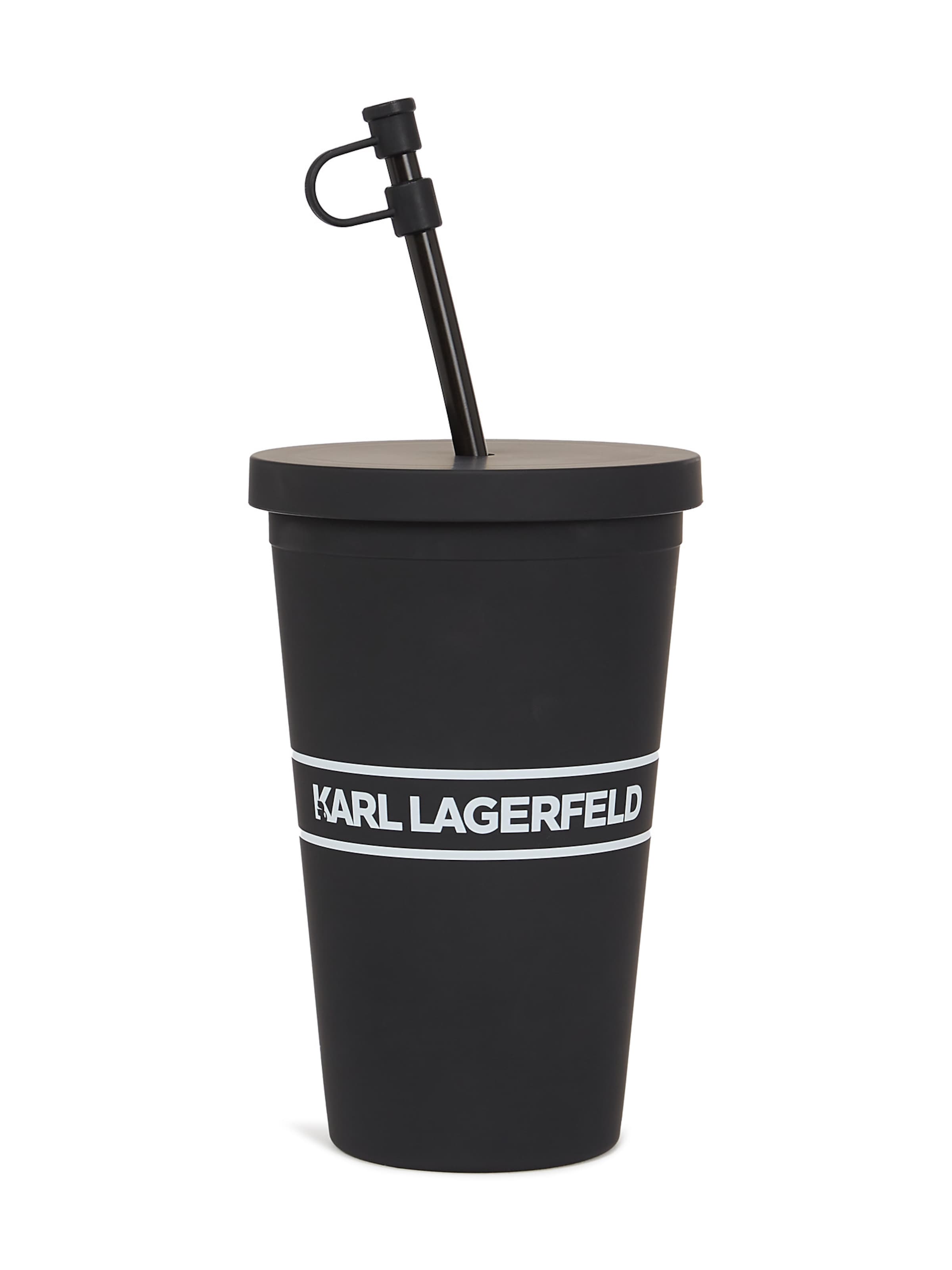 Termos de la Karl Lagerfeld pe negru: față