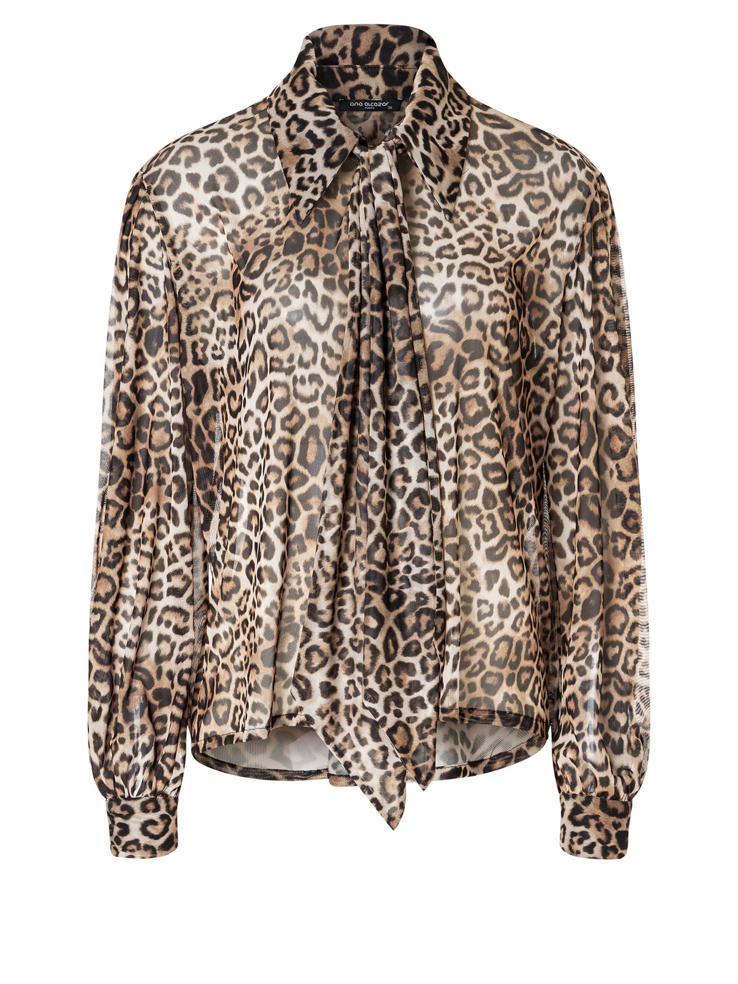 Ana Alcazar Blouse 'Aylea' in Beige: voorkant