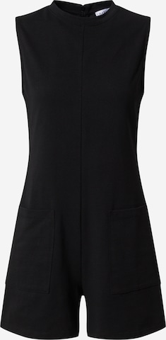 EDITED Jumpsuit 'Pauleen' i svart: framsida