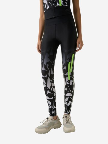 Bogner Fire + Ice Skinny Sporthose 'Cherien' in Schwarz: Vorderseite