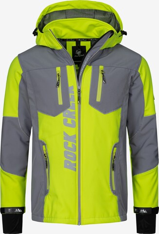 Rock Creek Outdoorjacke in Gelb: predná strana