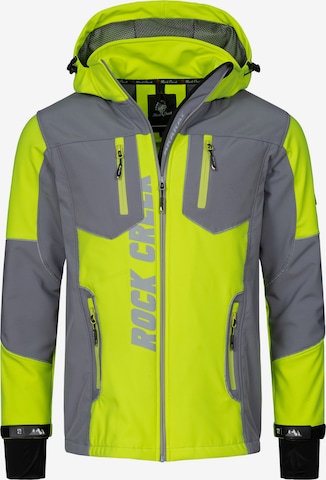 Rock Creek Outdoor jacket in Yellow: front