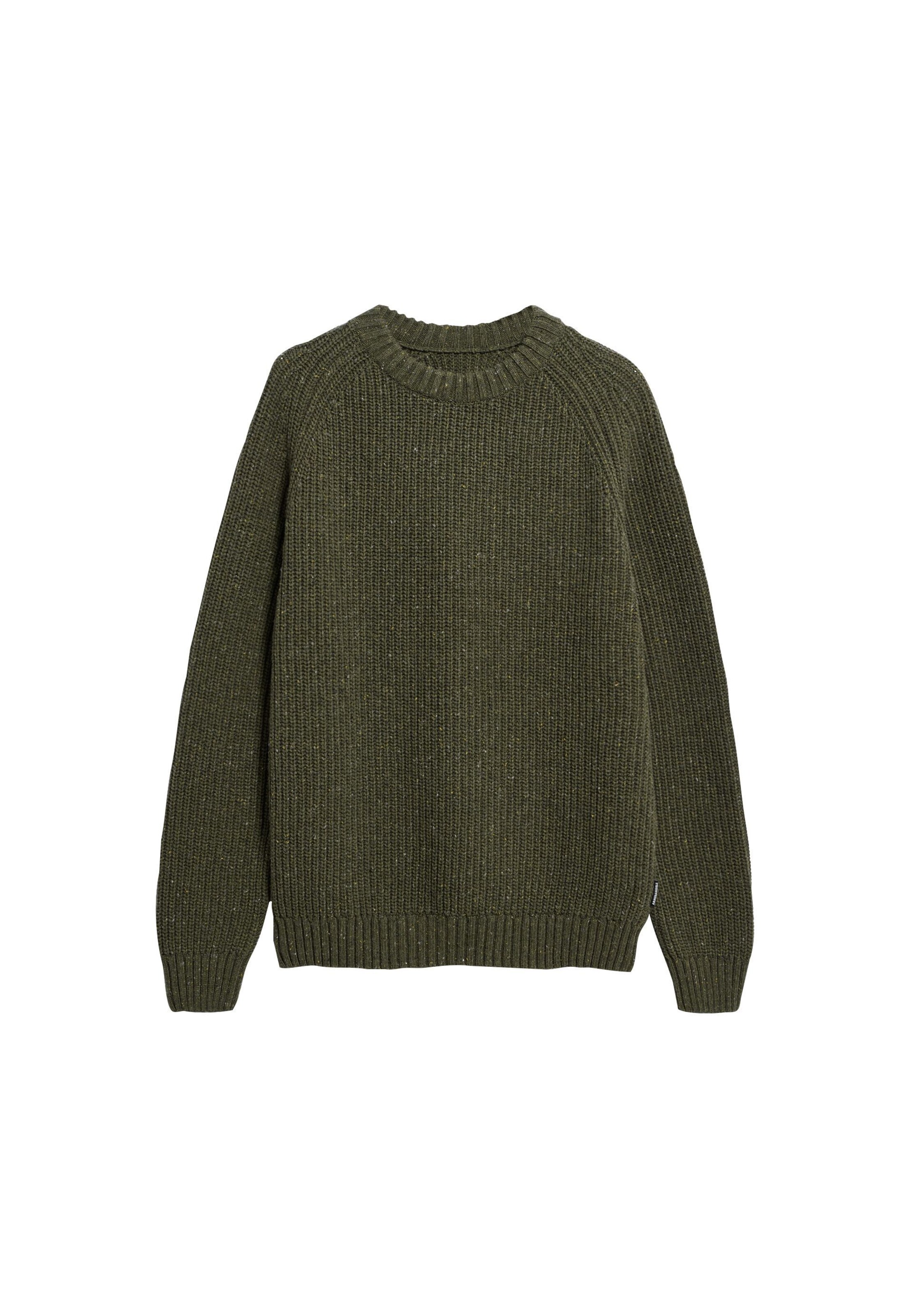 ARMEDANGELS Sweater 'Kiaano' in Green: front