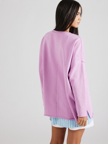 Sweat-shirt 10Days en violet