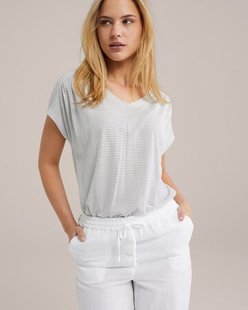 WE Fashion Shirt in White: front