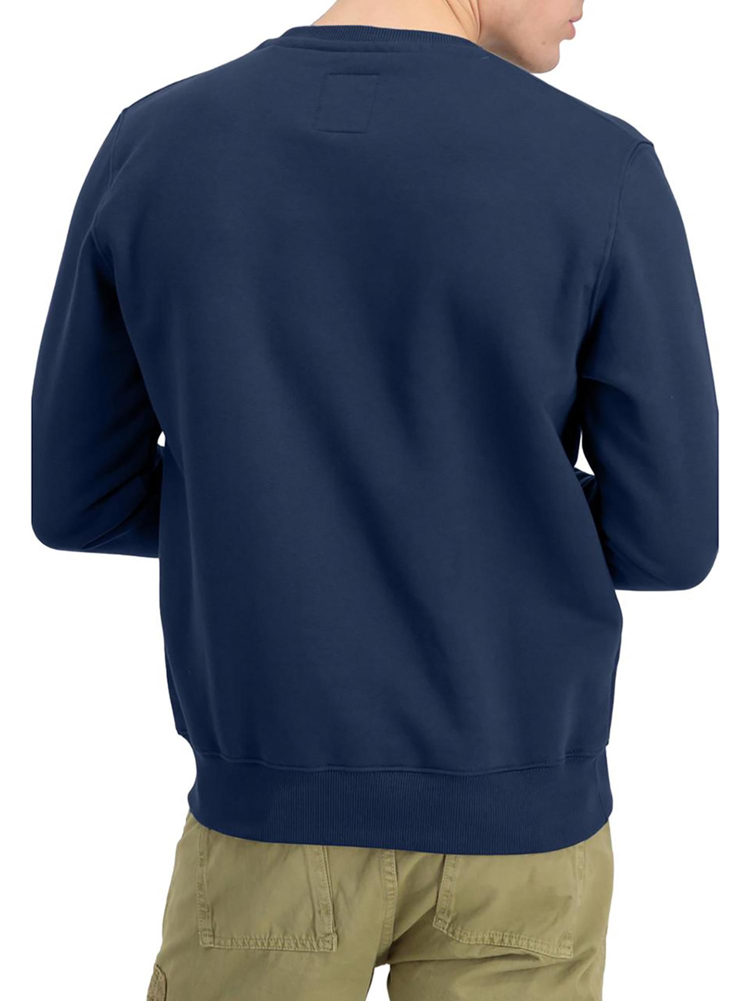 ALPHA INDUSTRIES Sweatshirt in Blue