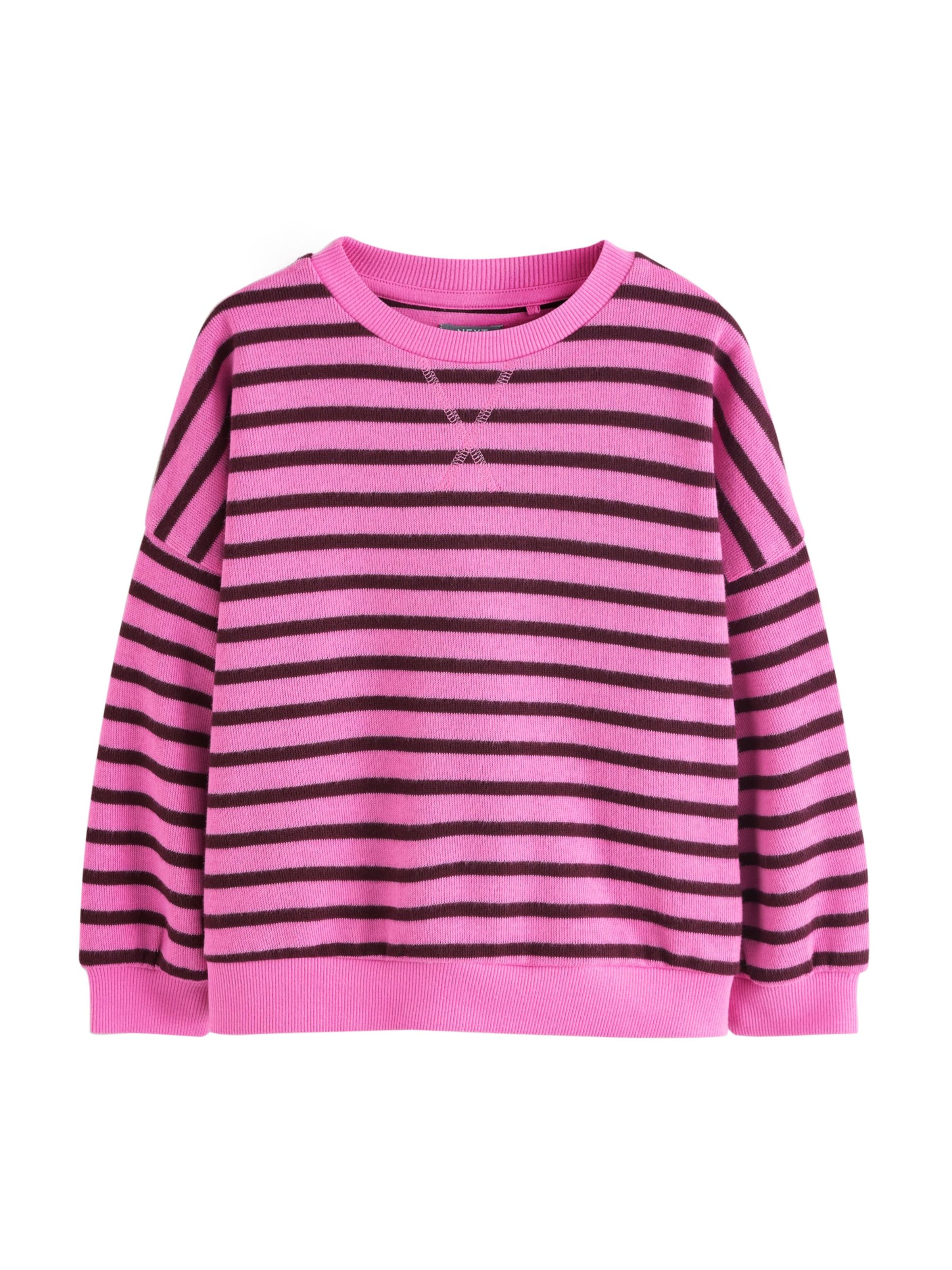 Next Sweatshirt i rosa: framsida