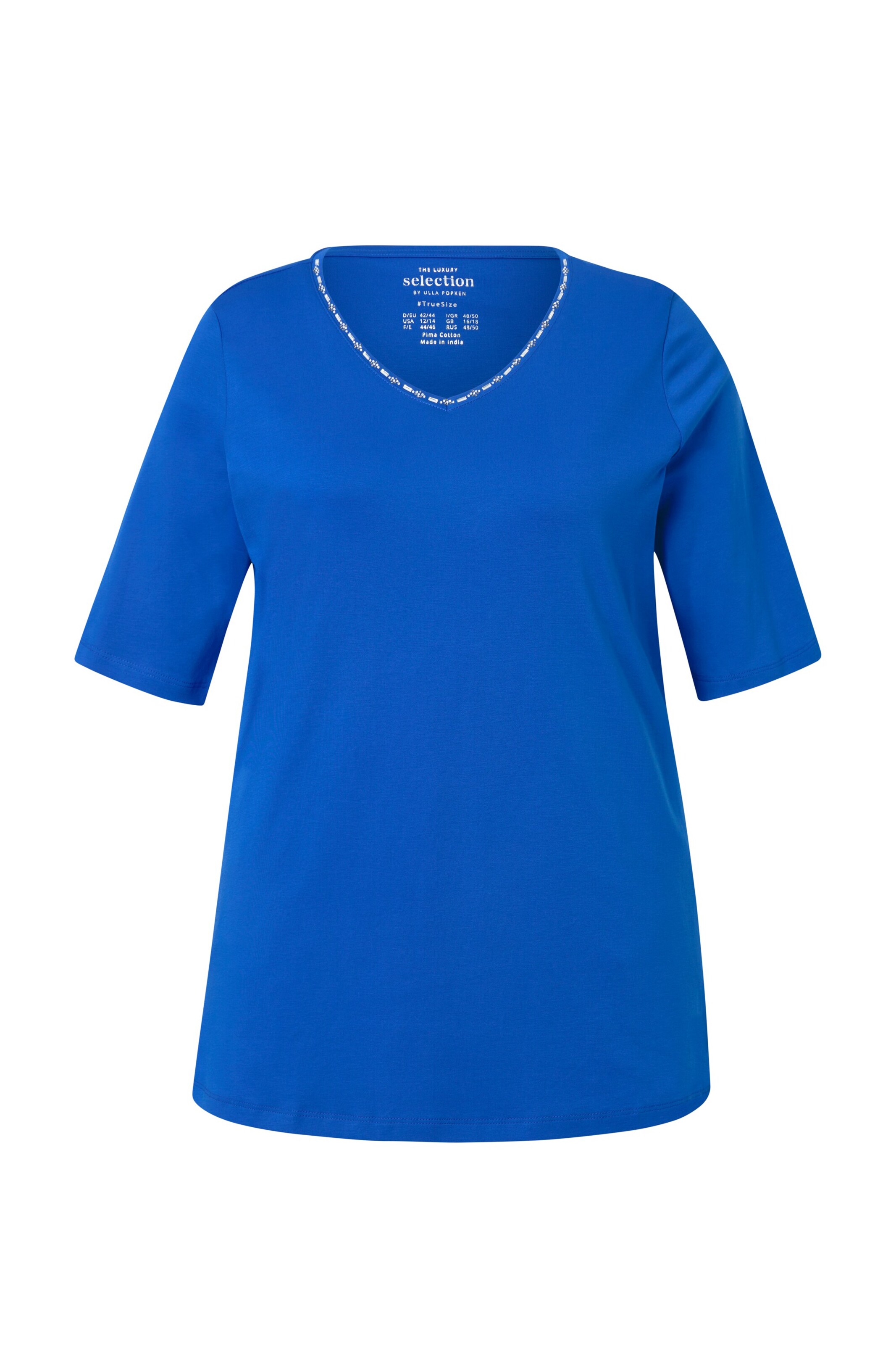 Ulla Popken Shirt in Blue: front
