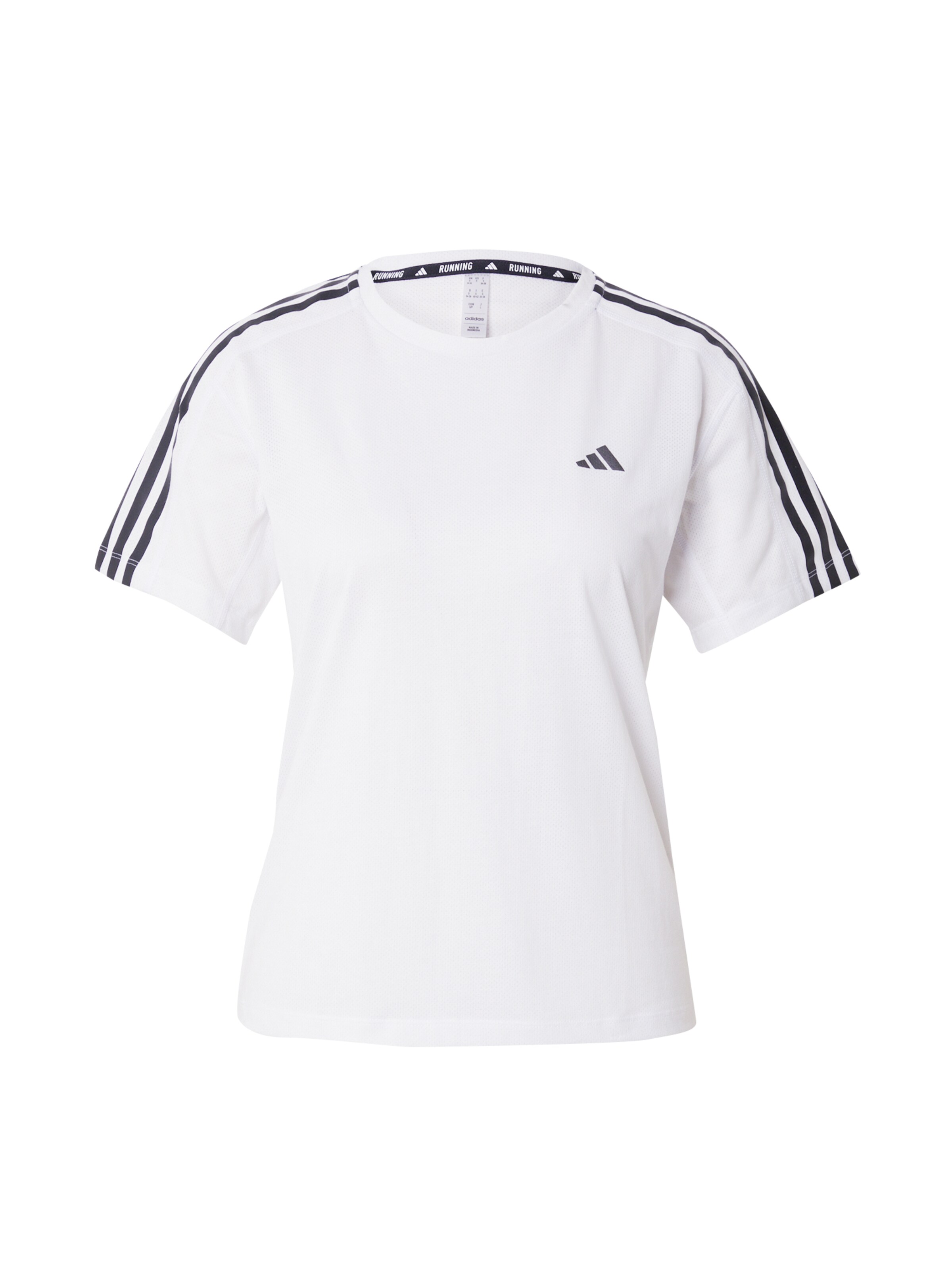 Tricou funcțional 'Own the Run' de la ADIDAS PERFORMANCE pe alb: față