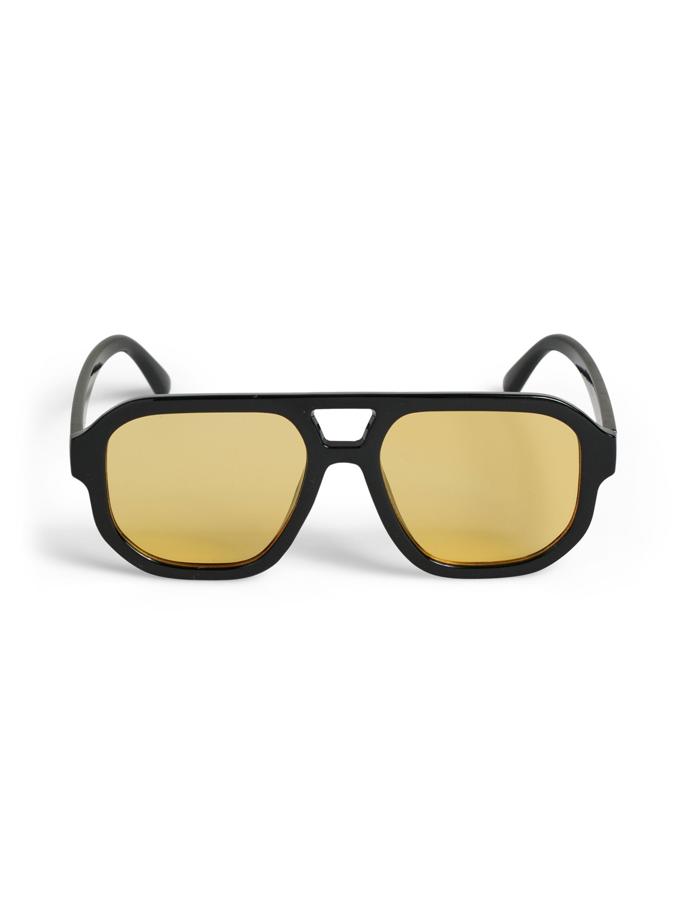 Lunettes de soleil 'PCKarla' PIECES en noir : devant