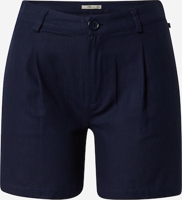 Regular Pantalon à pince 'WAZOME' LTB en bleu : devant