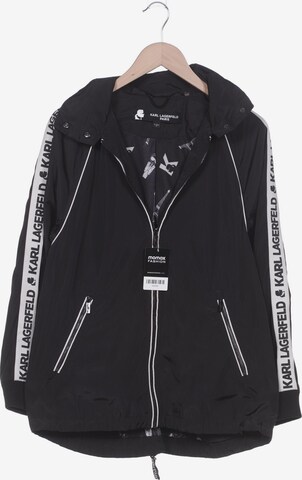 Karl Lagerfeld Jacket & Coat in XS in Black: front