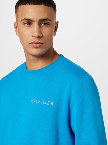 Felpa di TOMMY HILFIGER in blu