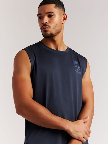 PROTEST Performance shirt 'PRTCanwood' in Blue