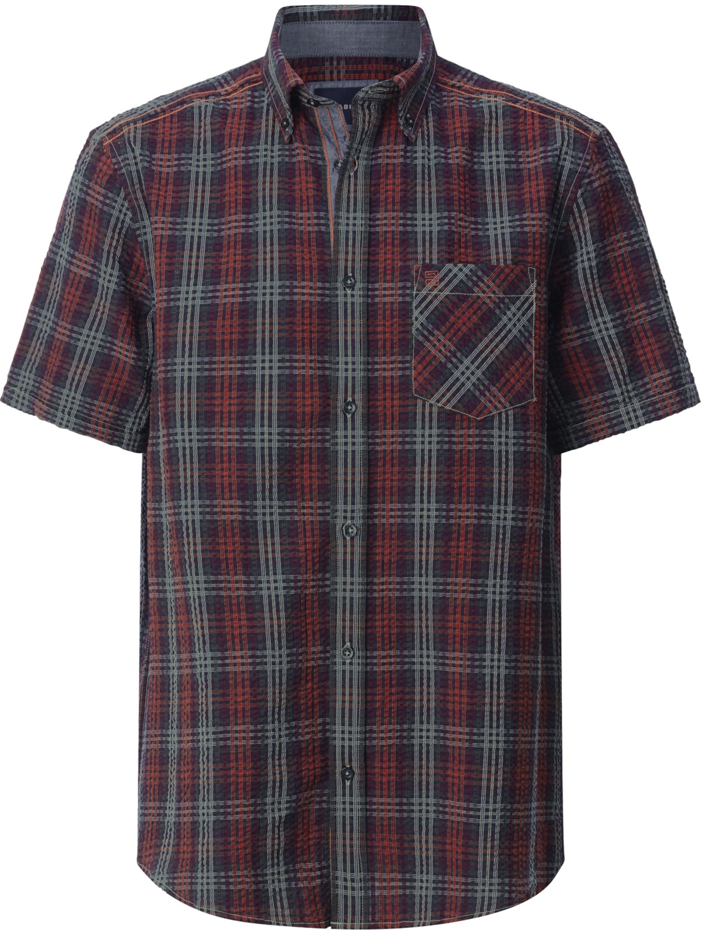 BABISTA Regular Fit Hemd 'Celitosso' in Rot: Vorderseite