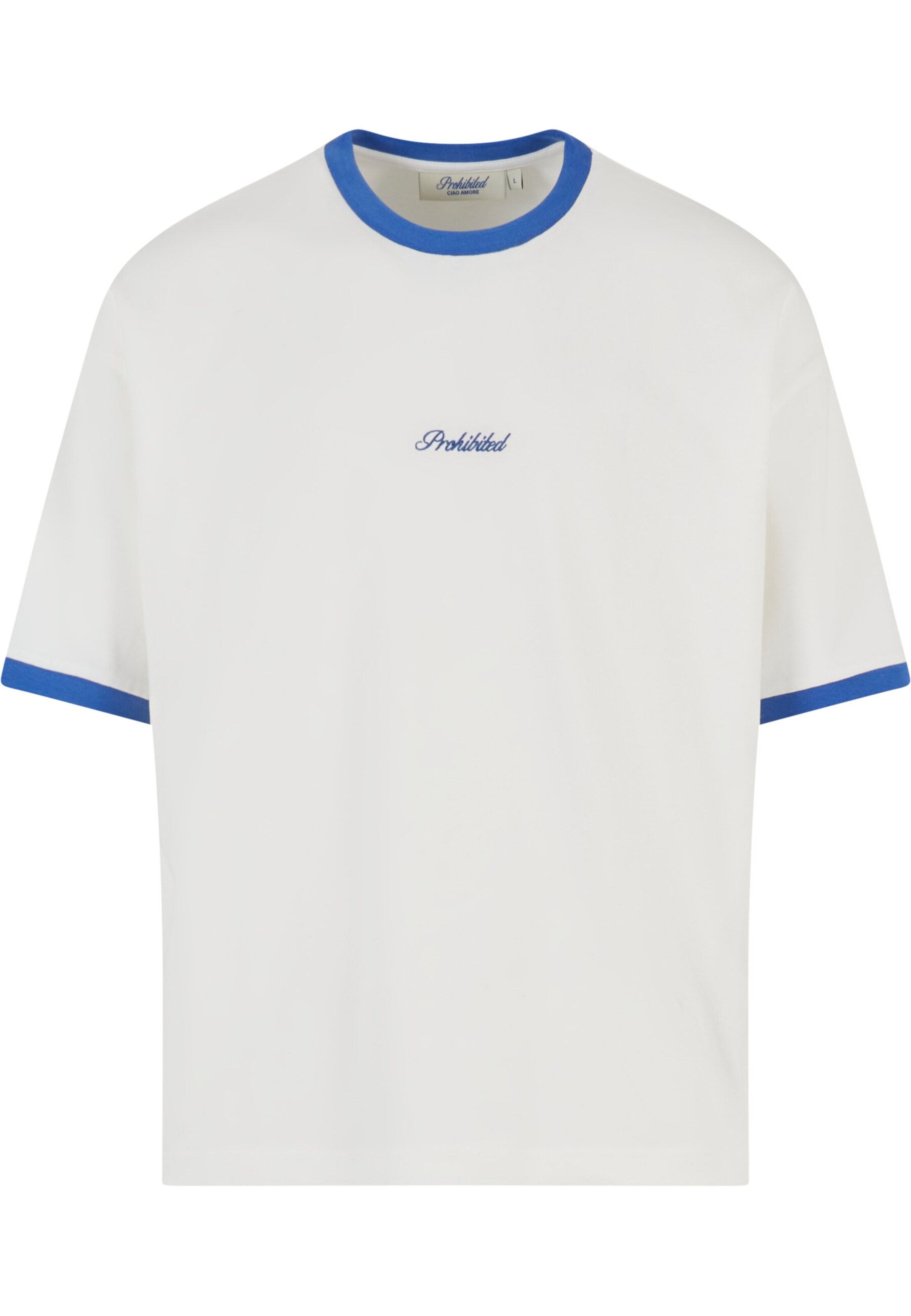 Prohibited Shirt 'Palermo ' in Wit: voorkant